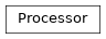 Inheritance diagram of neophile.processor.Processor